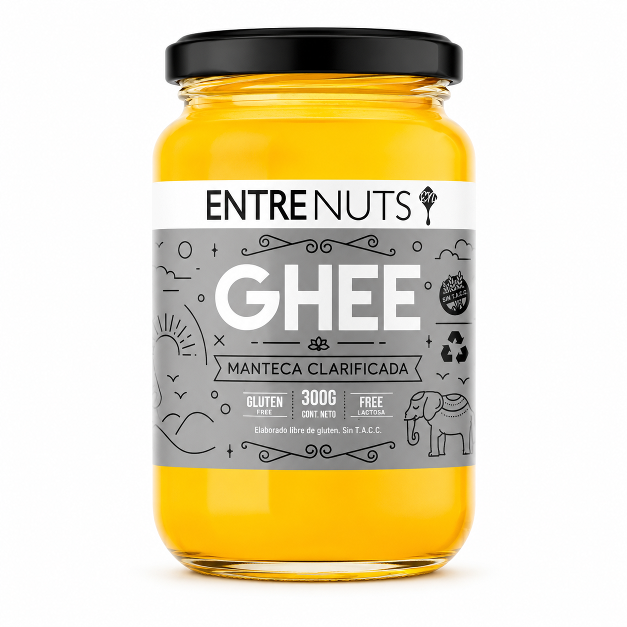 Manteca Clarificada Ghee x 300 Gr