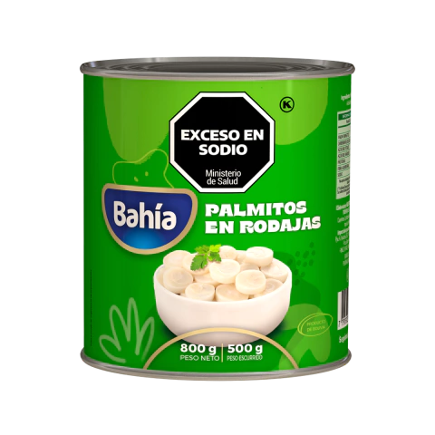 Palmitos En Trozos x 800 Gr