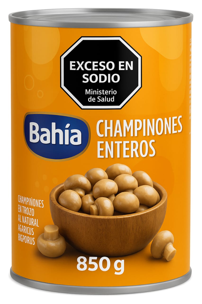 Champignon Entero Bahia x 850 Gr
