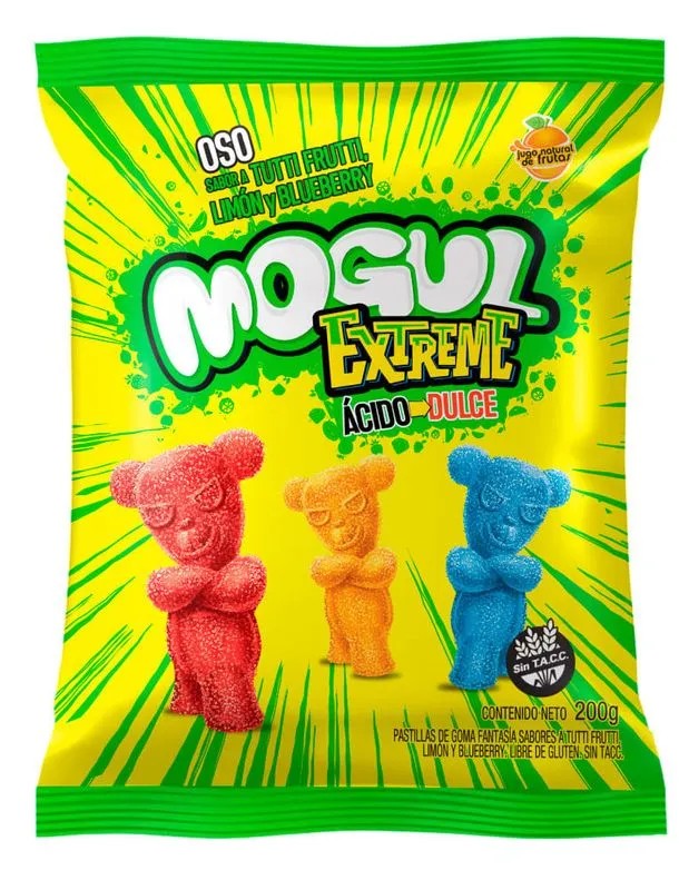Gomitas Mogul Oso Extreme x 200 Gr
