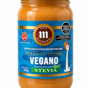 Dulce De Leche Sabor Coco Con Stevia Doña Magdalena x 400 Gr
