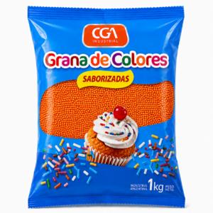 Grana De 1 Kg Naranja