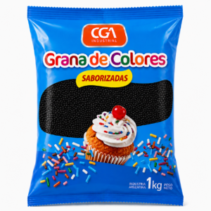 Grana De 1 Kg Negra