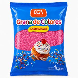 Grana De 1 Kg Rosa
