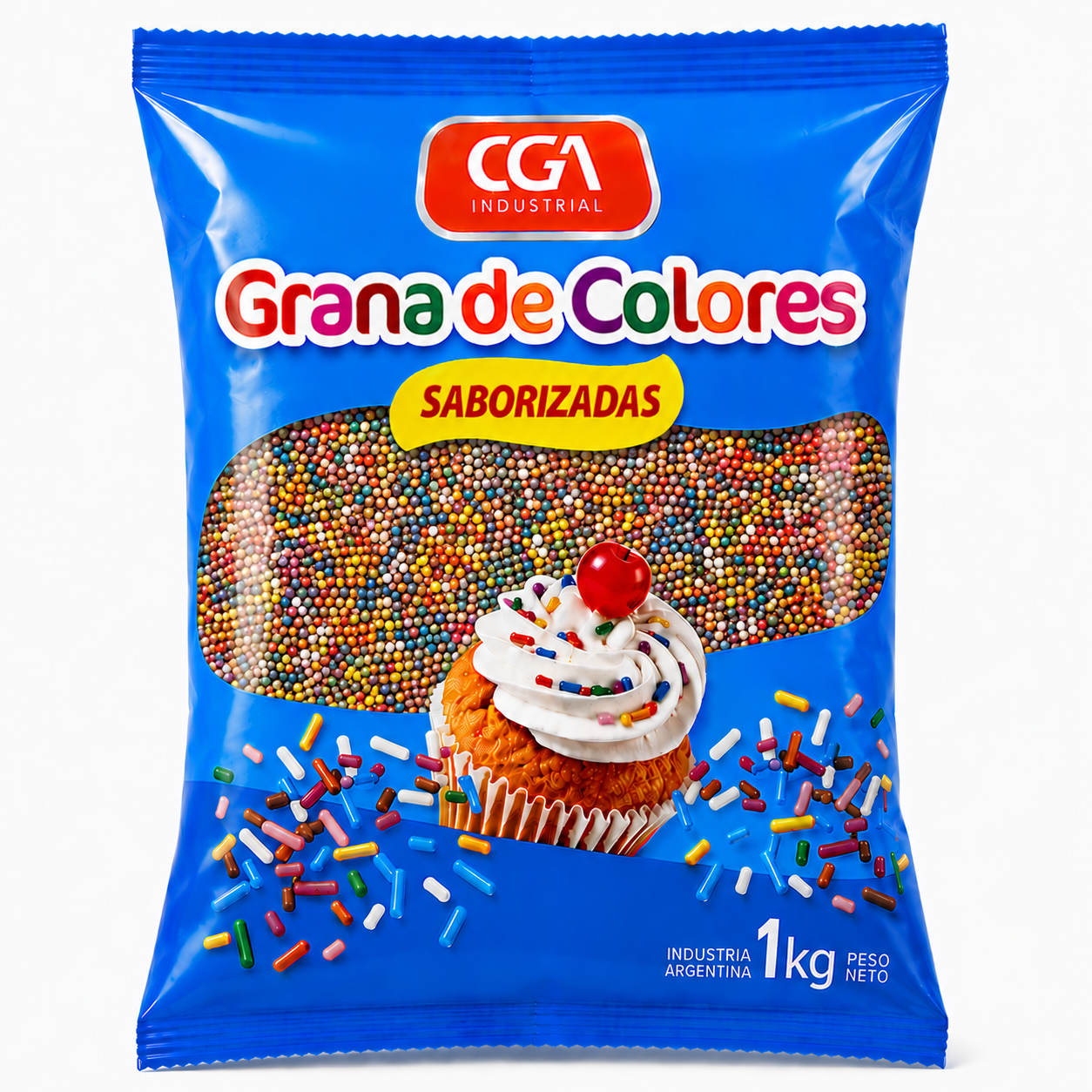 Grana De 1 Kg Multicolor
