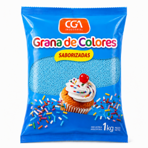 Grana De 1 Kg Celeste