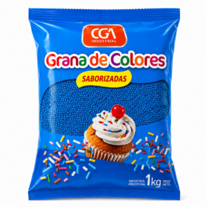 Grana De 1 Kg Azul