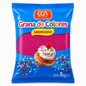 Grana De 1 Kg Fucsia