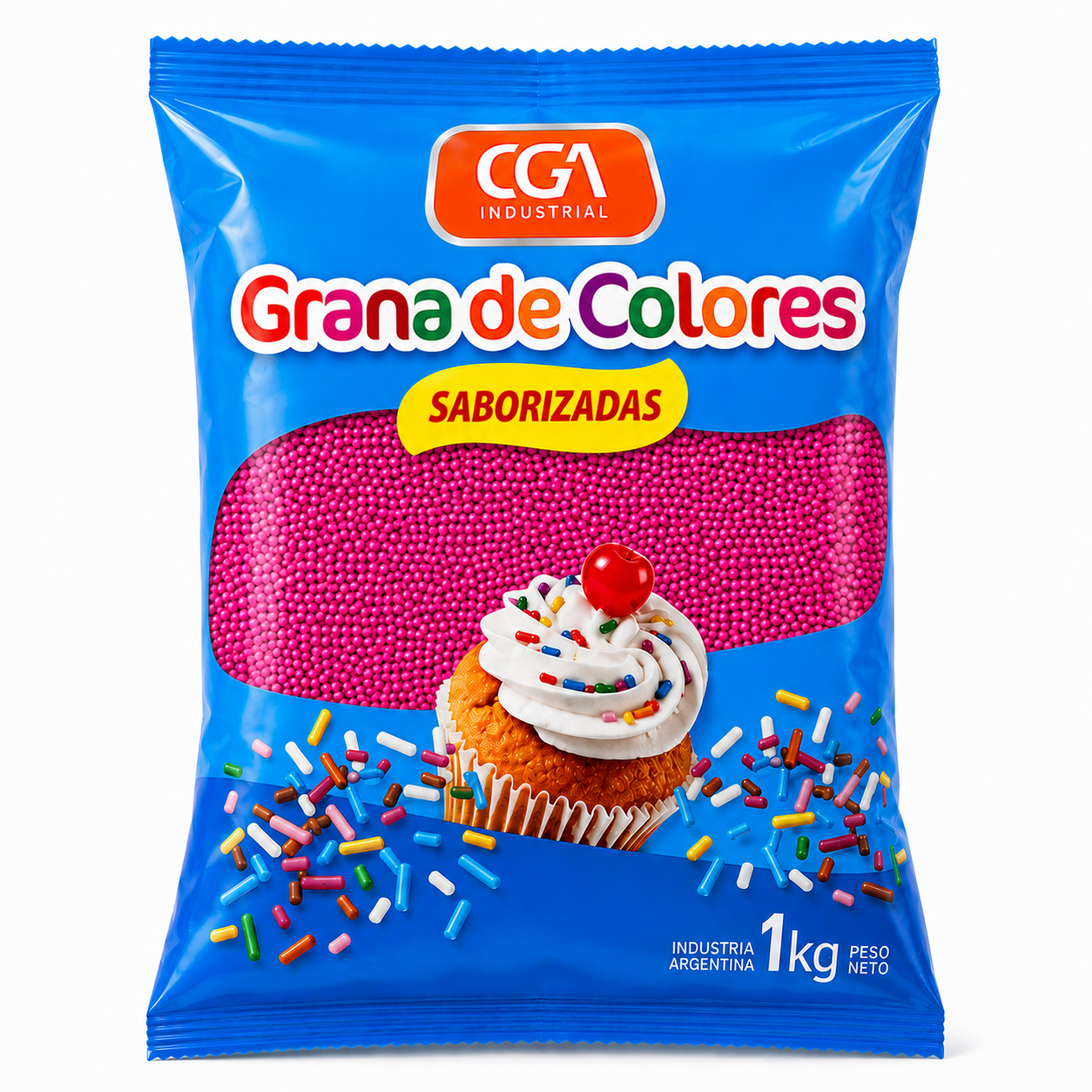 Grana De 1 Kg Fucsia