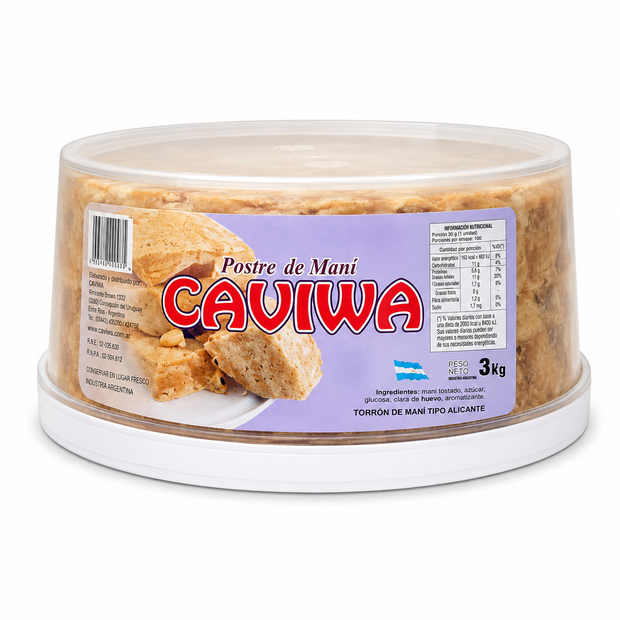 Mantecol Caviwa x Peso