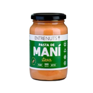 Pasta De Mani Entre Nuts Stevia x 400 Gr