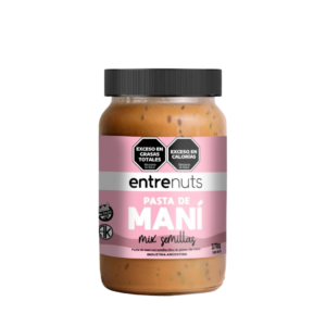 Pasta De Mani Entre Nuts Mix Semillas x 400 Gr