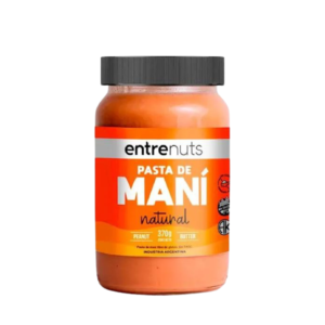 Pasta De Mani Entre Nuts Natural x 400 Gr