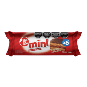 Alfajor Mini Fantoche Negro x 6