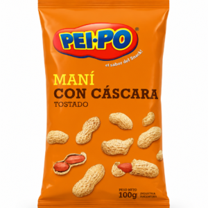 Mani Con Cascara Peipo x 1 Kg