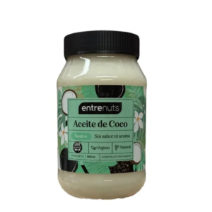 Aceite De Coco Neutro EntreNuts x 500 Gr