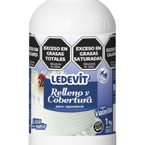 Crema Relleno y Cobertura Ledevit Vainilla x 1 Kg