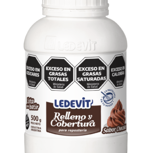 Crema Relleno y Cobertura Ledevit Chocolate x 500 Gr