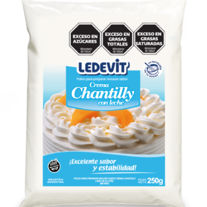 Crema Chantilly Con Leche Ledevit x 250 Gr