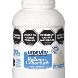 Crema Relleno y Cobertura Ledevit Chantilly x 500 Gr