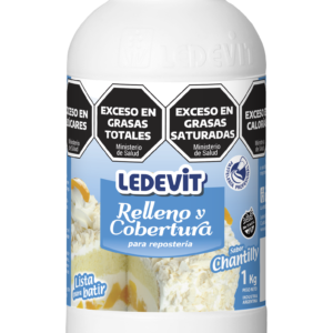 Crema Relleno y Cobertura Ledevit Chantilly x 1 Kg