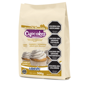 Premezcla Cupcakes Vainilla Ledevit x 500 Gr