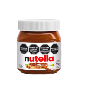Pasta Relleno Nutella x 350 Gr
