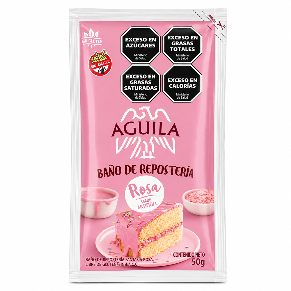 Baño Aguila Sachet Rosa x 150 Gr