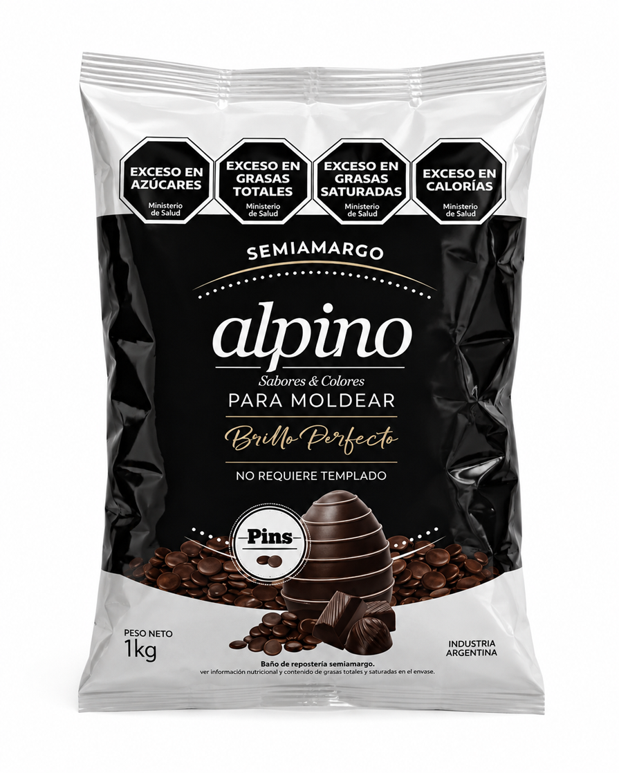 Baño Alpino Pins Para Modelar Semi x Kg