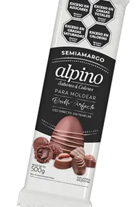 Baño Reposteria Alpino Semiamargo x 500 Gr