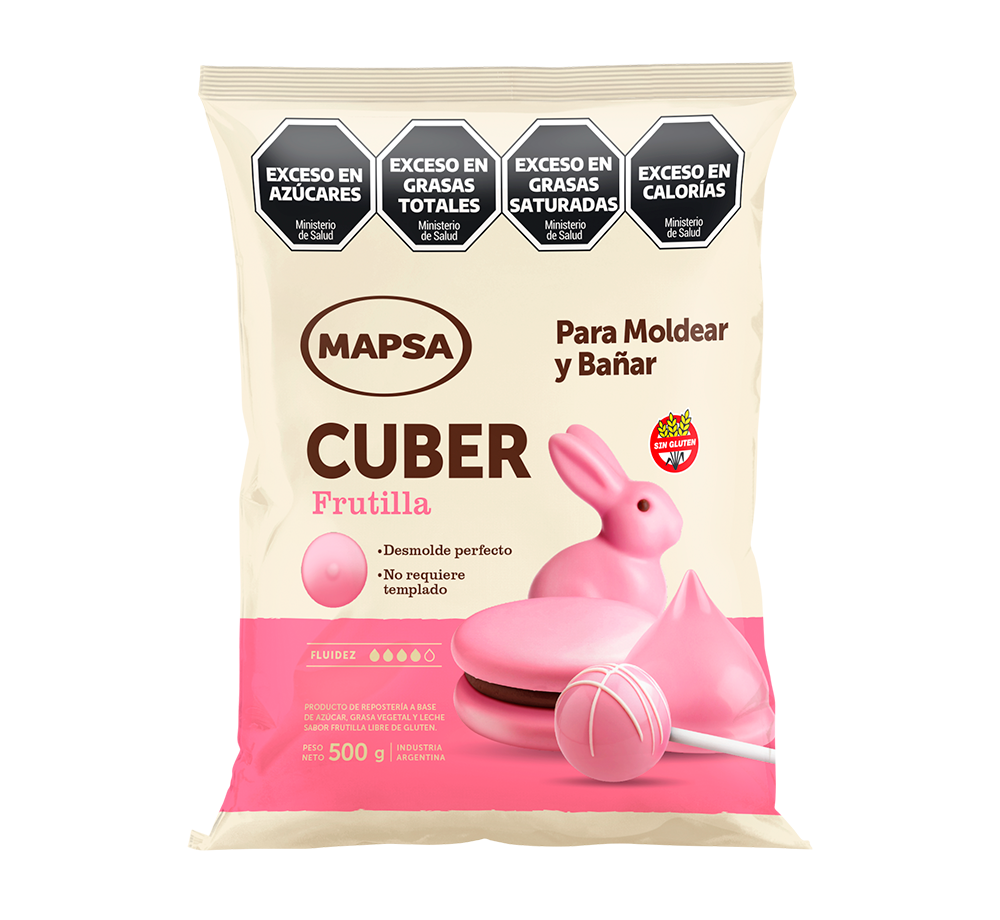Baño Mapsa Cuber Frutilla x 500 Gr