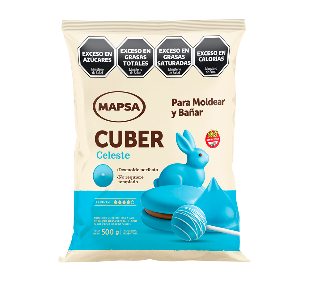 Baño Mapsa Cuber Celeste x 500 Gr